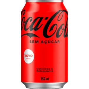 Coca-Cola Zero Açúcar Lata 350 ML